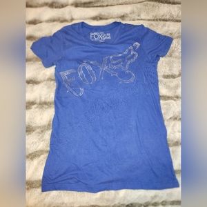 Fox girls Sz Lg Blue